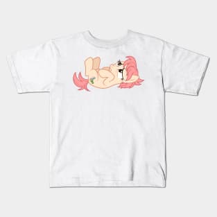 Frightened Raspberry Vinaigrette Kids T-Shirt